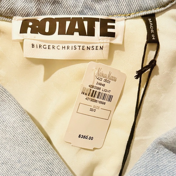 ROTATE BIRGER CHRISTENSEN LORETTA DENIM JACKET - Picture 5 of 7